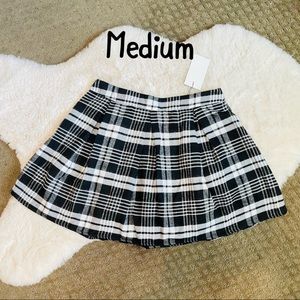 Skater pleated skirt